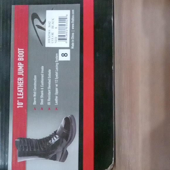 Leather Authentic Military Jump Boot - Picture 6 of 8